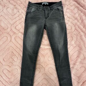 Wit & Wisdom Charcoal Skinny Jeans
